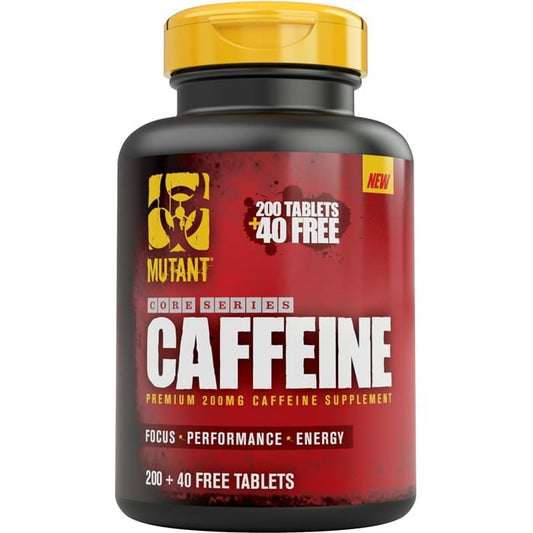 Mutant Core Series Caffeine, 200 Tablets + 40 FREE