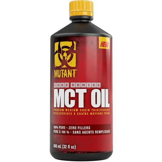 Mutant Core Series MCT Oil (100% Pure C8 and C10, No Fillers), 946ml