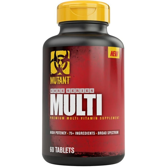 Mutant Core Series Multi, High Potency, 75 Nutrients, Broad Spectrum, 60 Tablets