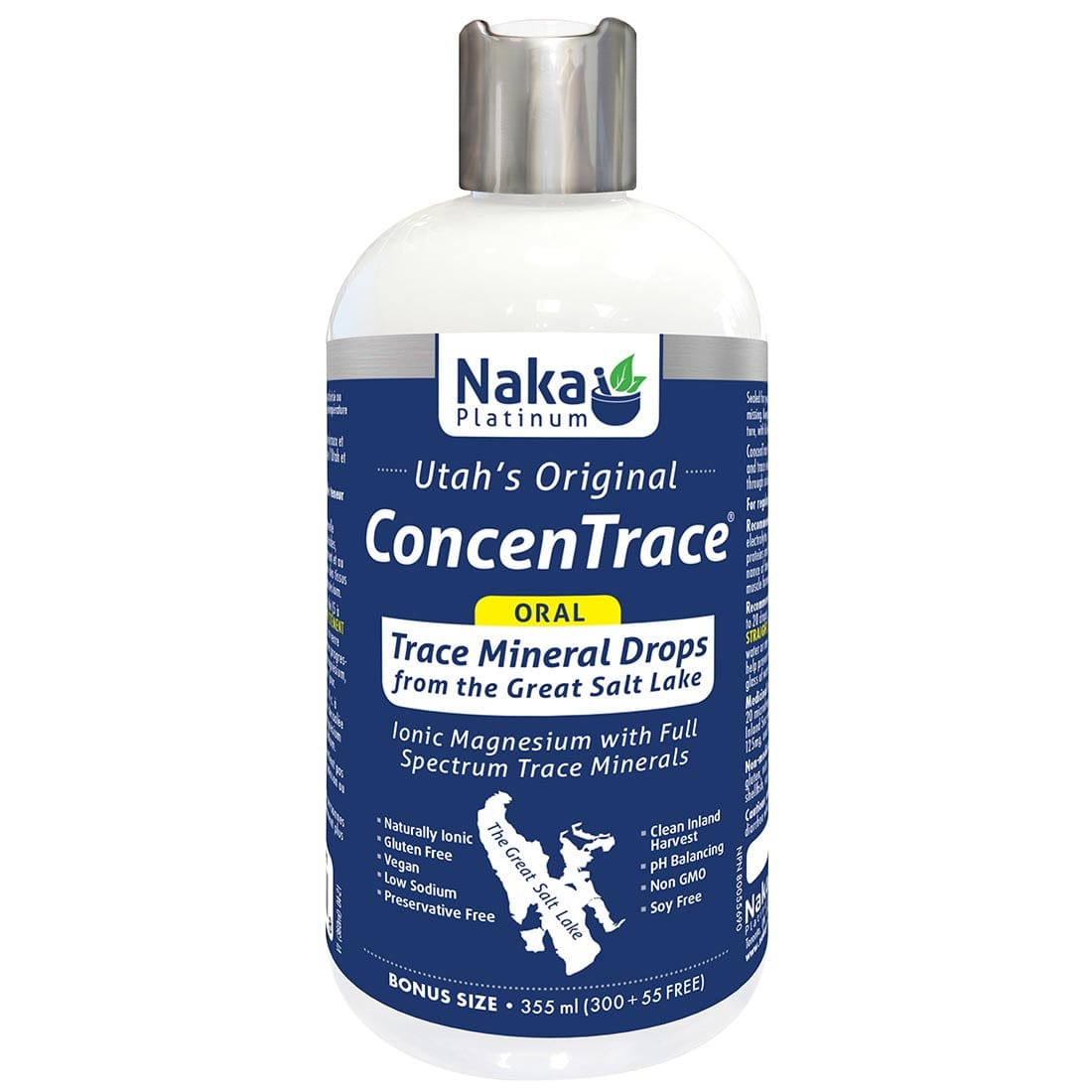 Naka Platinum ConcenTrace (Utah's Original) Oral, 355ml