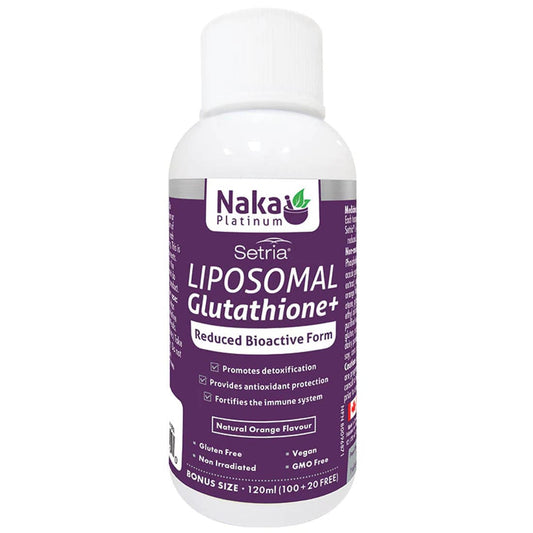 Naka Platinum Liposomal Glutathione,  120ml