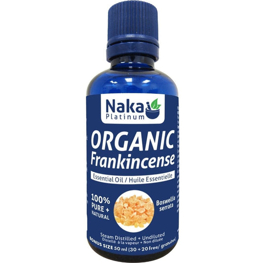 Naka Platinum Organic Frankincense Essential Oil, 50ml