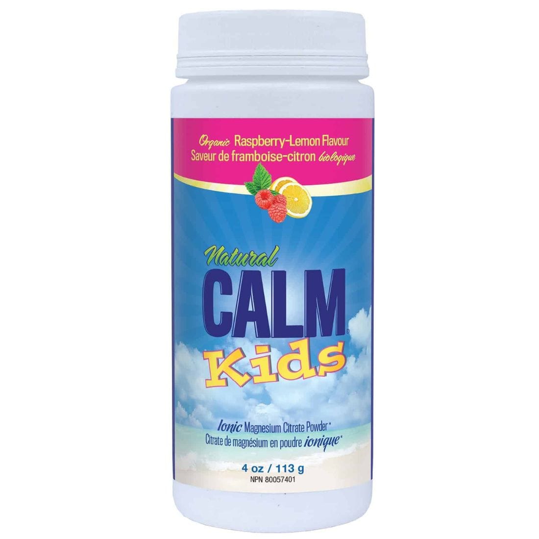 Natural Calm Kids, Magnesium Citrate Powder, 113g Vitamart.ca