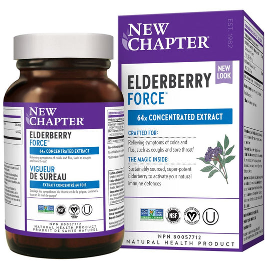 New Chapter Elderberry Force, 30 Capsules