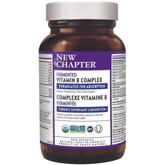 New Chapter Fermented Vitamin B Complex, 30 Tablets