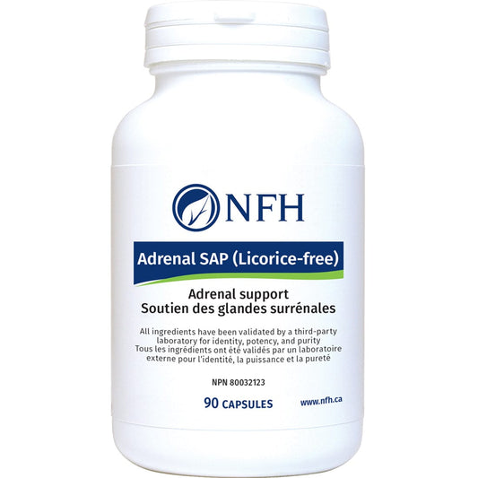 NFH Adrenal SAP (Licorice-Free), 90 Capsules