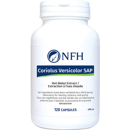 NFH Coriolus Versicolor SAP, Turkey Tail 500mg, Hot-water Extract