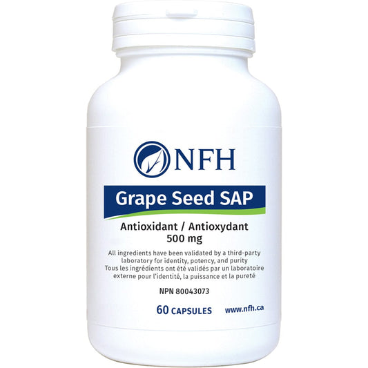 NFH Grape Seed SAP, 60 Capsules