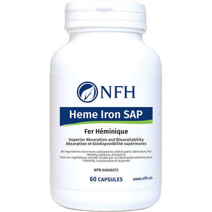 NFH Heme Iron SAP 11mg Iron Capsules