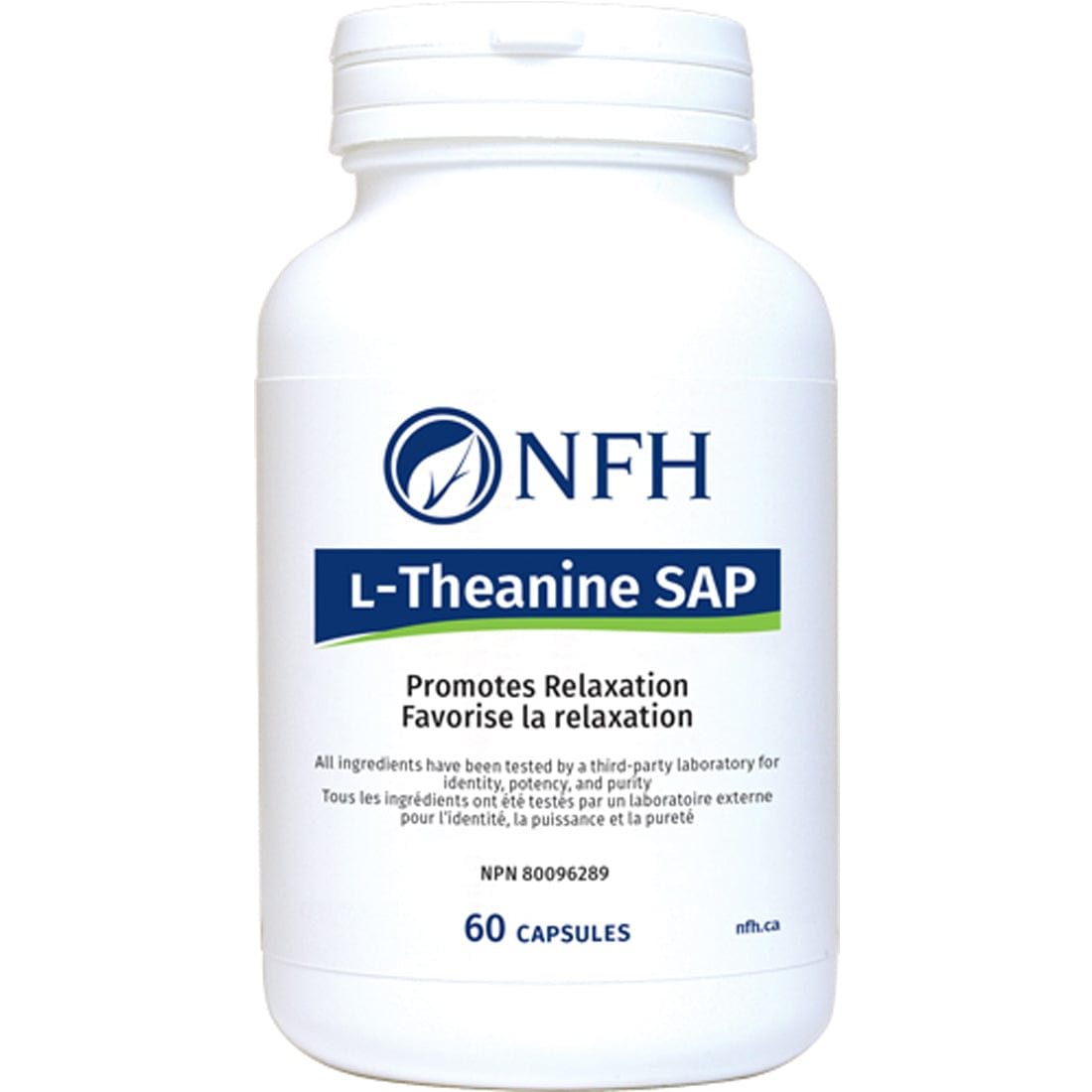NFH L‑Theanine SAP, 60 Capsules
