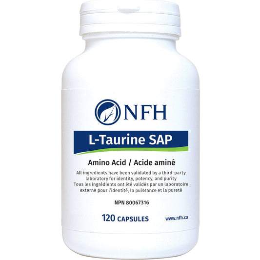 NFH L‑Taurine SAP, 120 Capsules