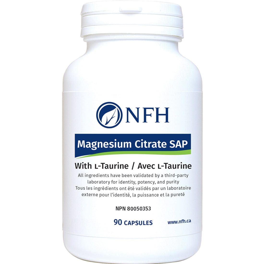 NFH Magnesium Citrate SAP, 90 Capsules