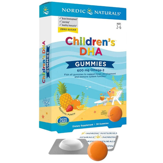 Nordic Naturals Children's DHA Gummies, 30 Chewable Gummies