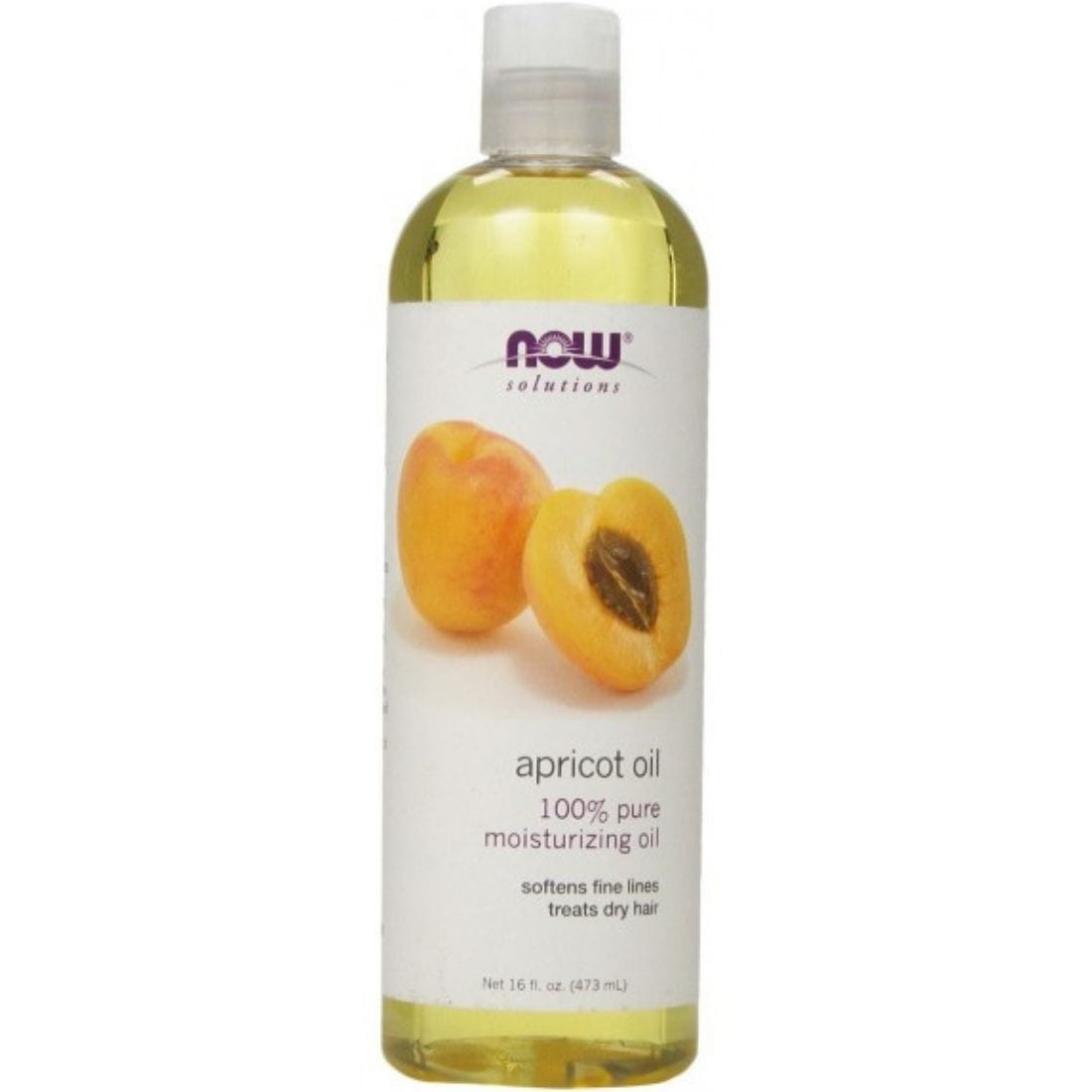 NOW Apricot Oil - Softens Fine Lines
