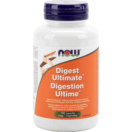 Now Digest Ultimate Lactose Intolerance Formula, 120 Capsules
