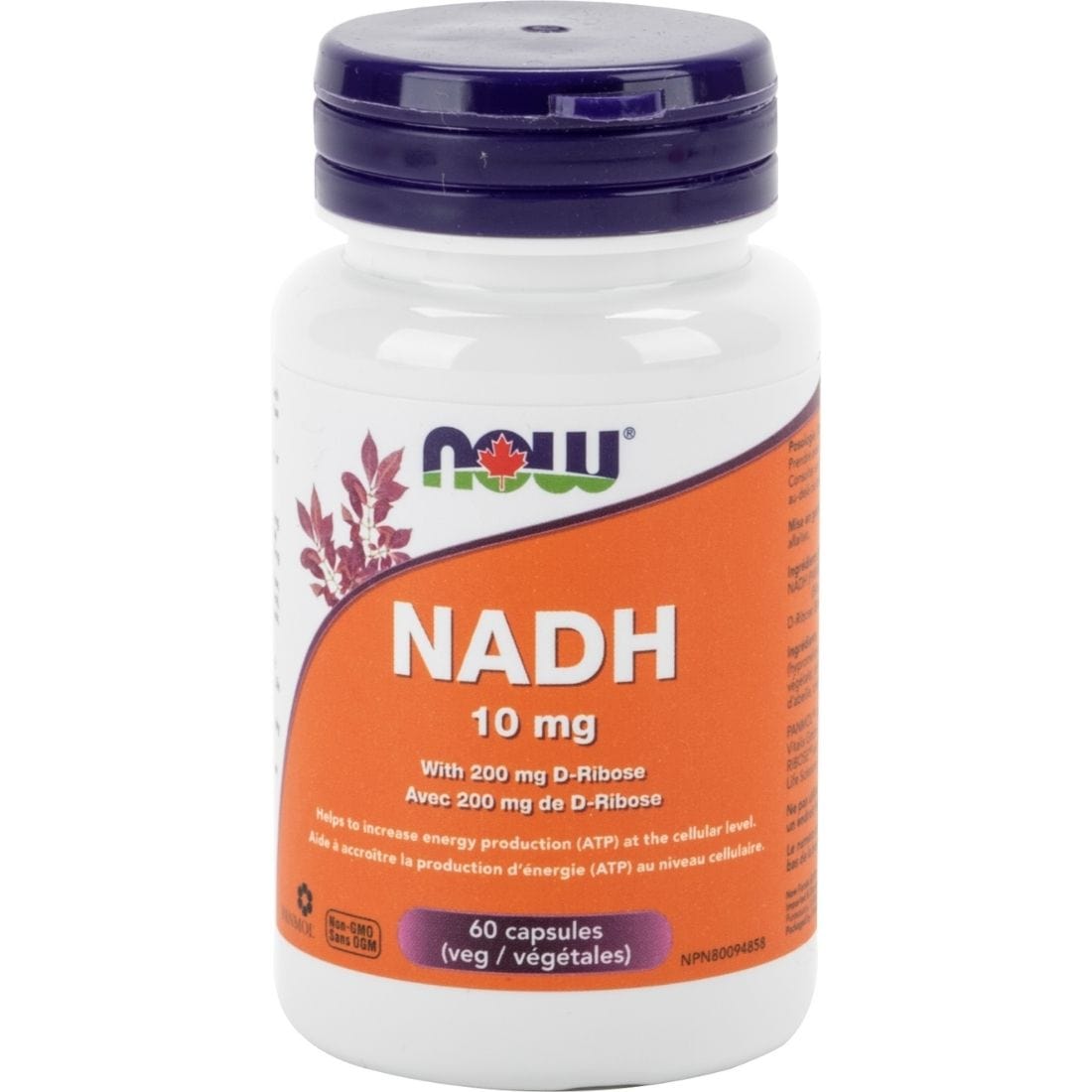 NOW NADH, 60 Capsules