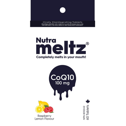 Nutrameltz Co Q10 100mg, 60 Orally Dissolving Tablets