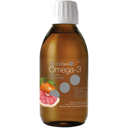 NutraSea HP +D Omega-3 High EPA Grapefruit Tangerine