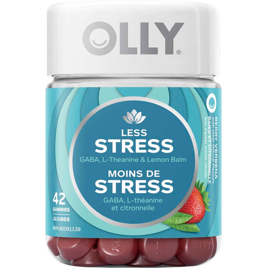 Olly Gummy Vitamins Less Stress, 42 Gummies