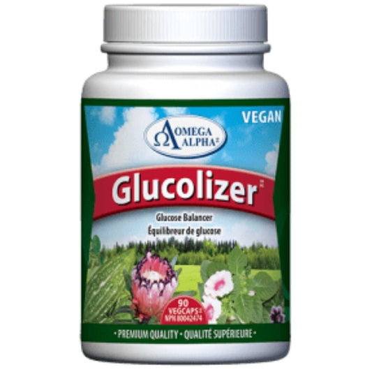 Omega Alpha Glucolizer (Formerly GlucoWise), 90 Capsules