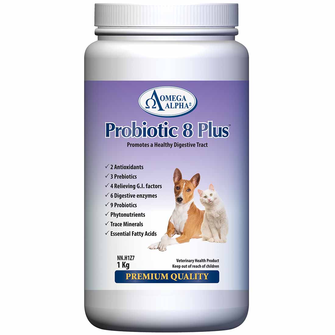 Omega Alpha Probiotic 8 Plus (Animal)
