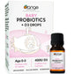 Orange Naturals Baby Probiotics + D3 Drops, 10 ml