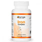 Orange Naturals Iron Complex 20mg with B and C Vitamins, 60 V-Capsules