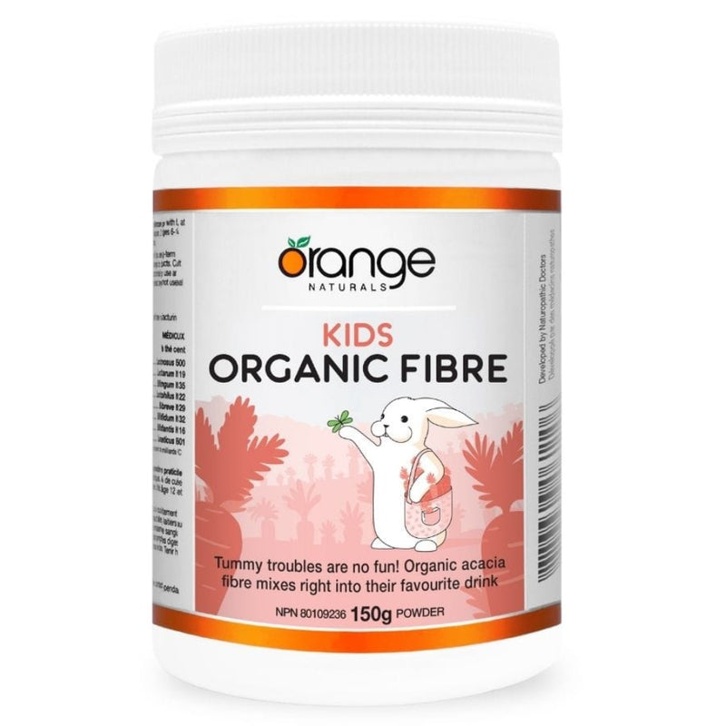 Orange Naturals Kids Organic Fibre, Acacia Fibre, Unflavoured, 150g