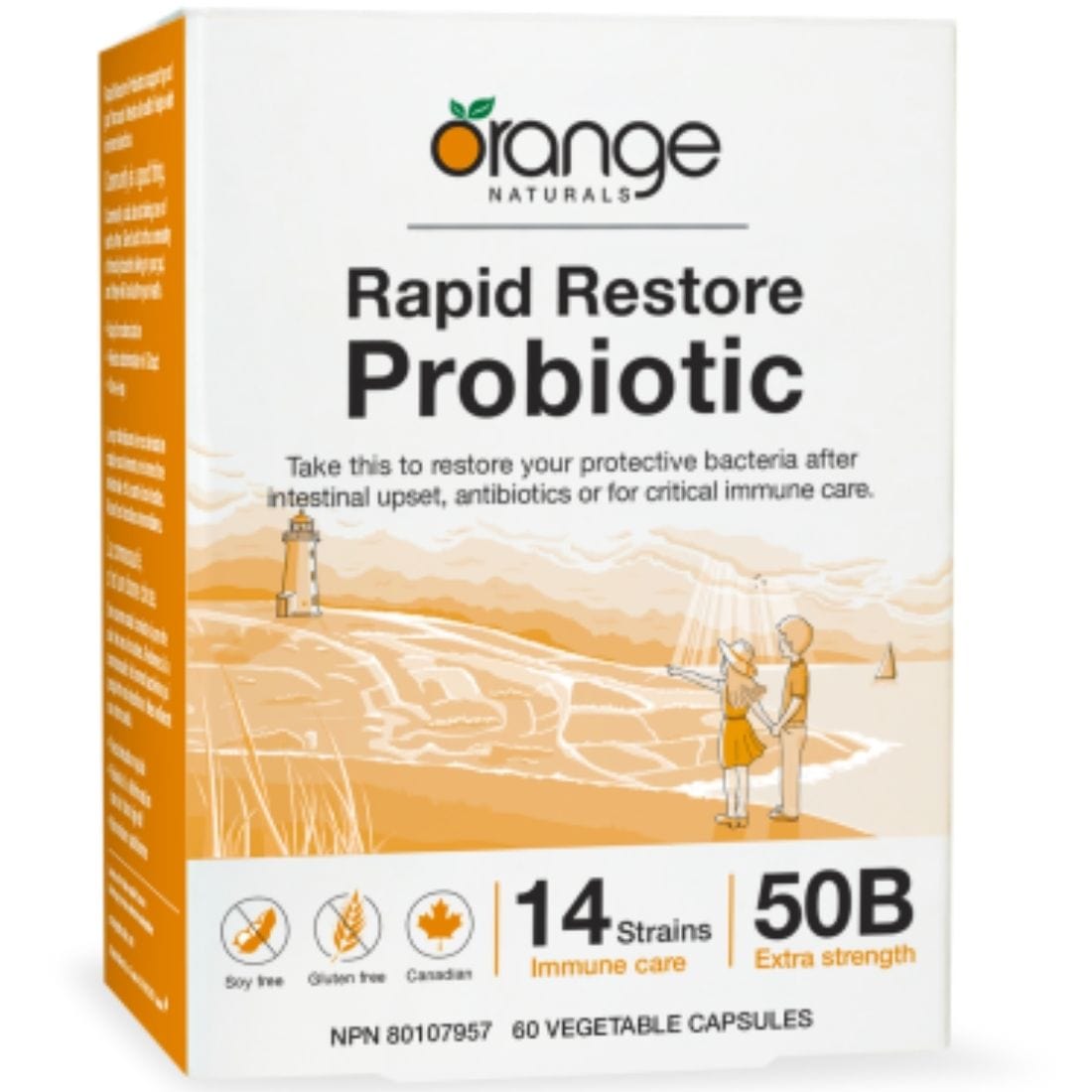 Orange Naturals Rapid Restore Probiotic 50B