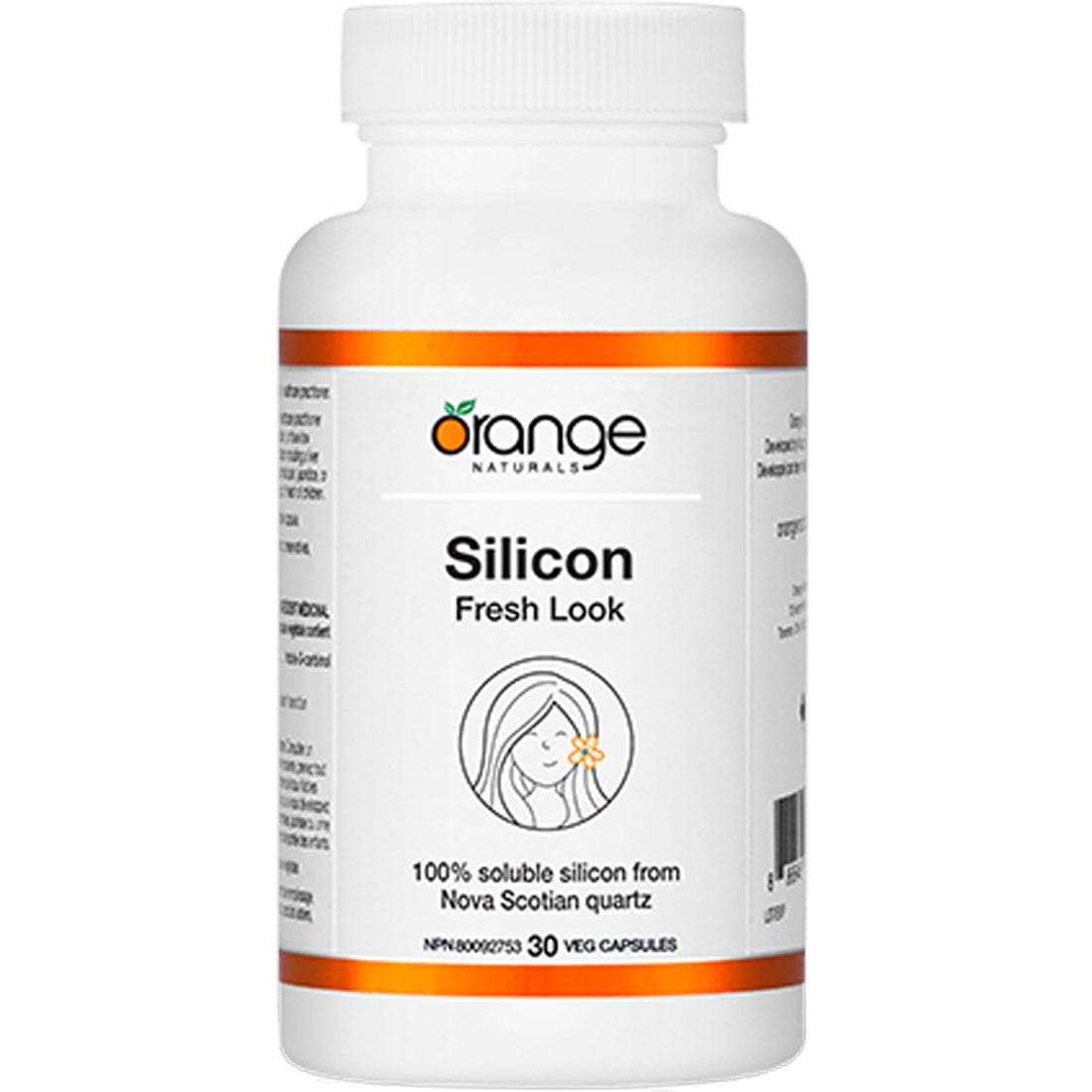 Orange Naturals Silicon Fresh Look, 30 Vegetable Capsules