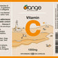 Orange Naturals Vitamin C 1000 mg, 120 Vegetable Capsules