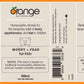 Orange Naturals Worry + Fear (for kids) Homeopathic Remedy, 100ml