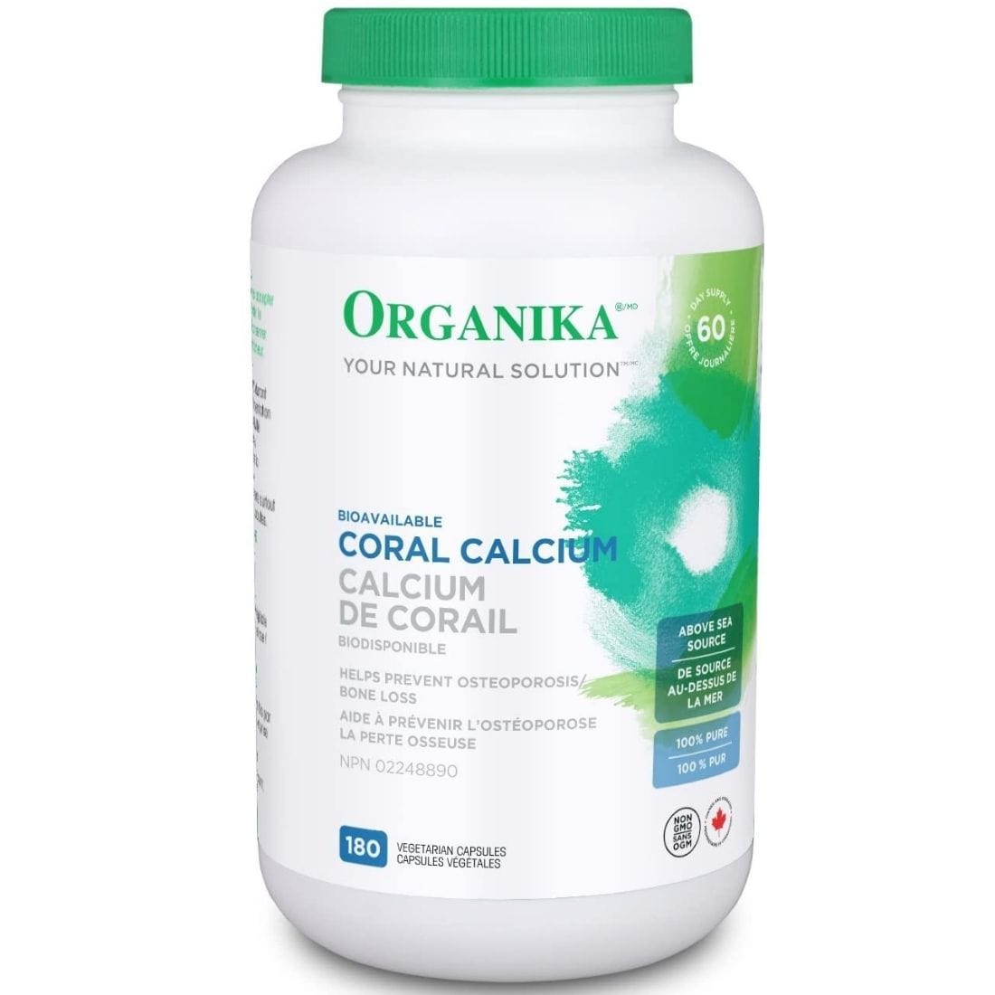 Organika Coral Calcium 210mg (Bioavailable)