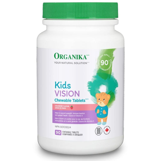 Organika Kids Vision, 90 Chewable Tablets