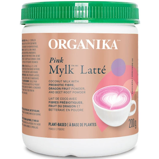 Organika Pink Mylk Latte Plus Prebiotics, 200g