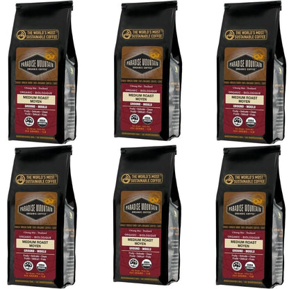 Paradise Mountain Organic Coffee Medium Roast Ground