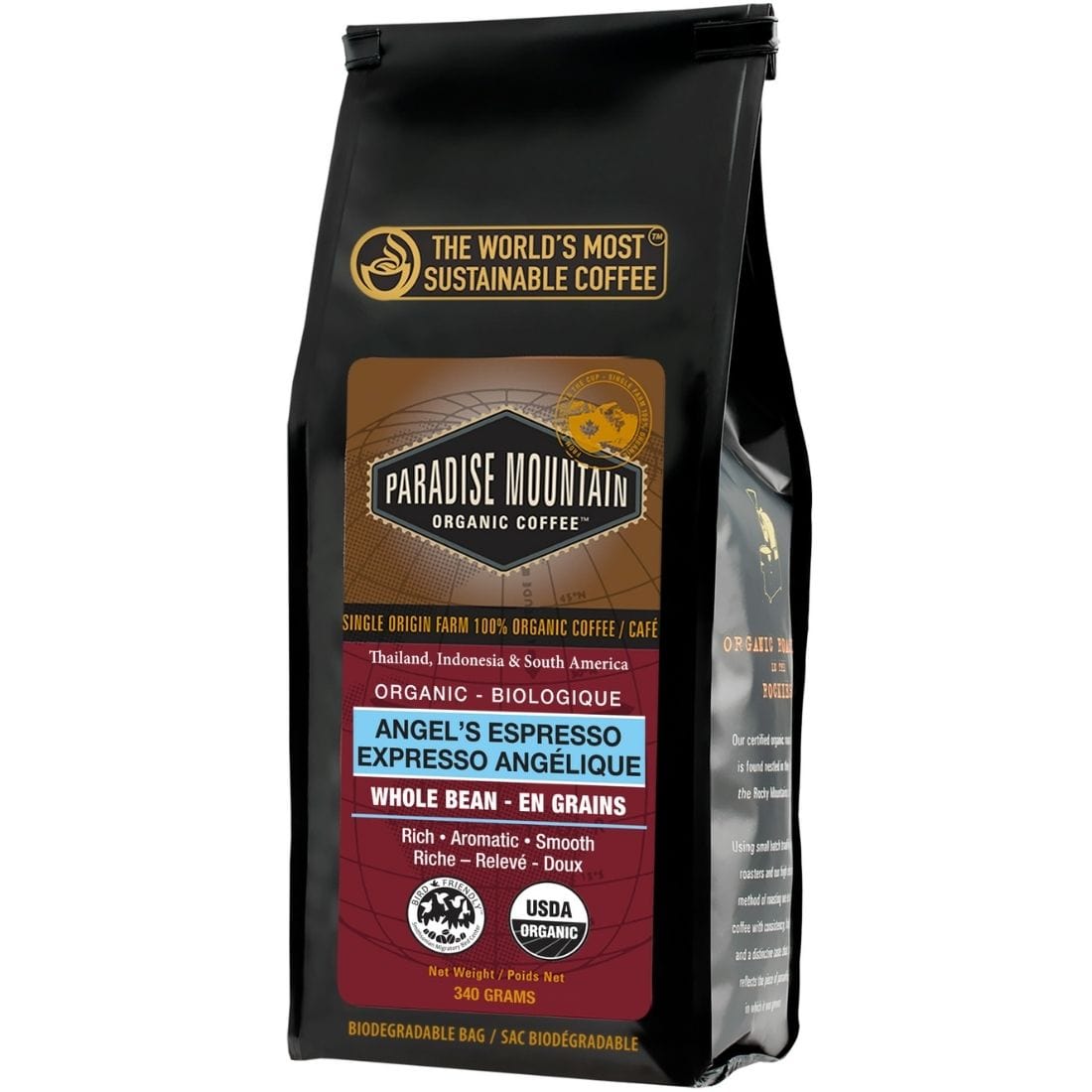 Paradise Mountain Organic Coffee Angels Espresso Blend