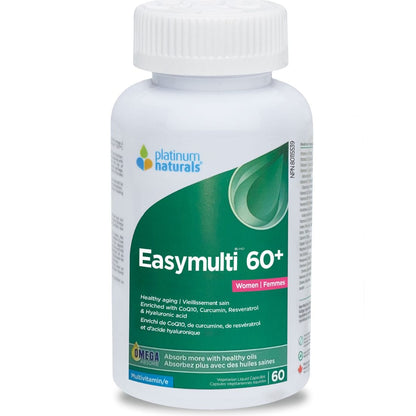 Platinum Naturals Easymulti 60+ For Women