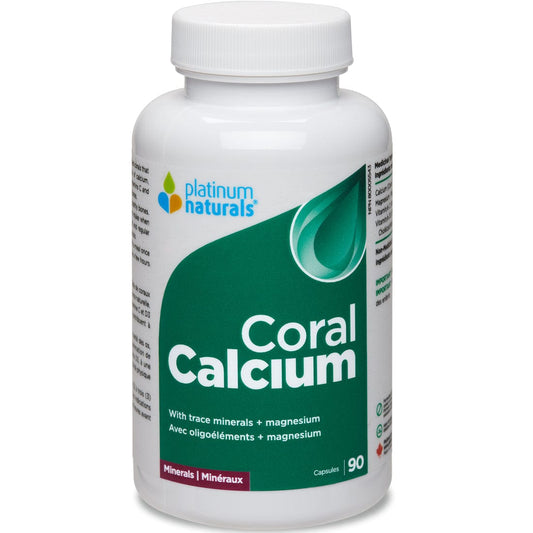 Platinum Naturals Coral Calcium, 90 Capsules