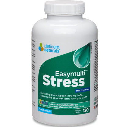 Platinum Naturals Easymulti Stress Men (Fast Acting Multivitamin for Stress)