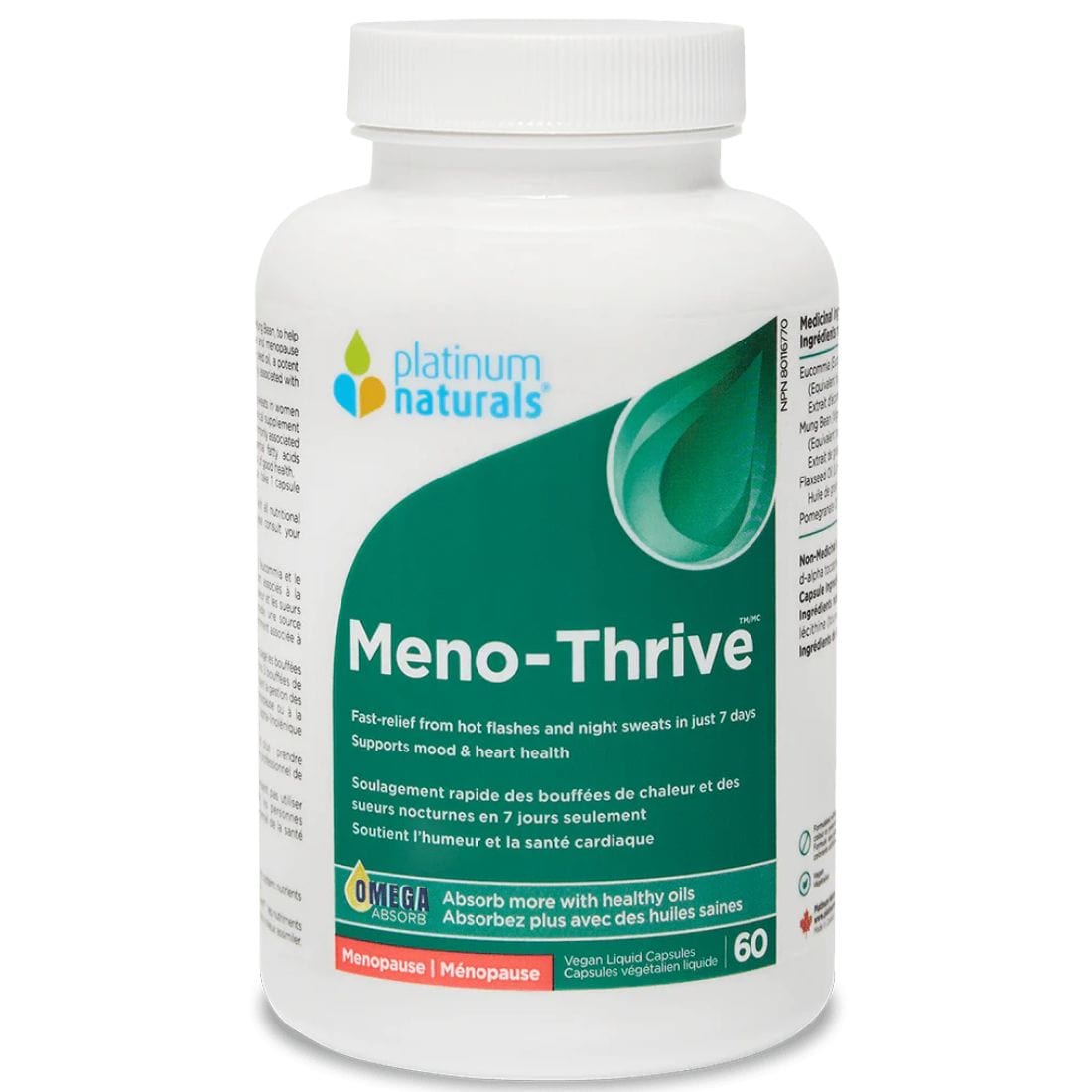 Platinum Naturals Meno-Thrive Menopause Formula