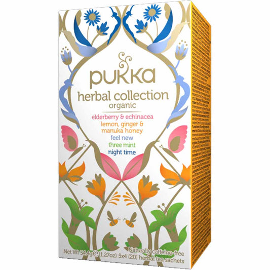 Pukka Organic Herbal Collection Tea, 20 Tea Sachets