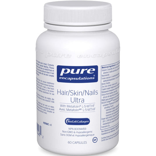 Pure Encapsulations Hair/Skin/Nails Ultra, 60 Capsules