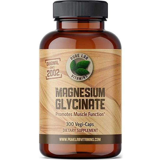 Pure Lab Vitamins Magnesium Glycinate 165mg