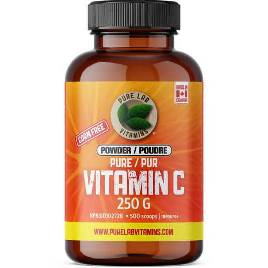 Pure Lab Vitamins Vitamin C Powder, Corn Free, 250g