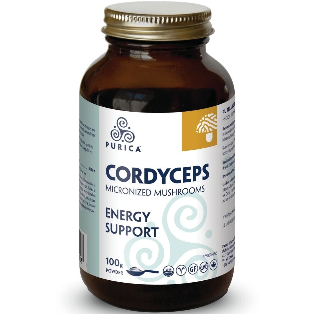 Purica Cordyceps Mushroom Powder, 100g