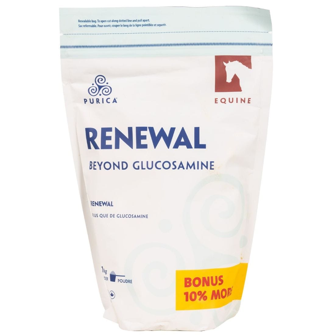 Purica Equine Renewal Glucosamine, MSM + More Powder