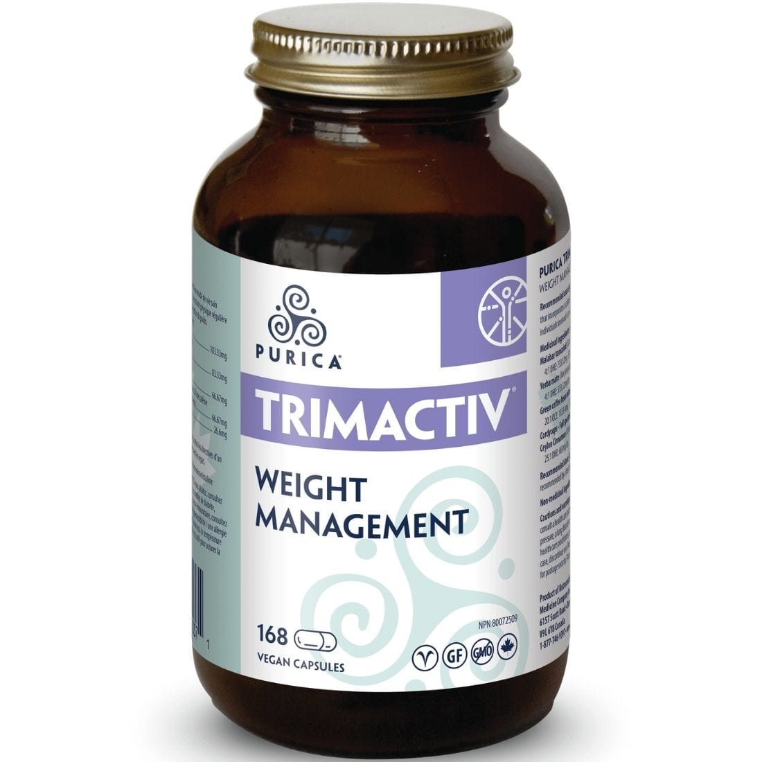 Purica TrimActiv (Weight Management), 168 Vegan Caps