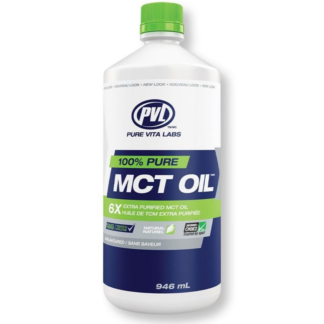 PVL MCT Oil 100% Pure, 946ml
