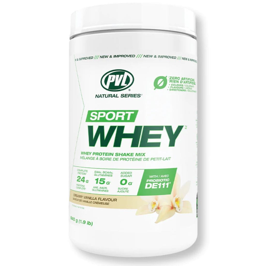 PVL 100% All Natural Sport Whey, Grass Fed
